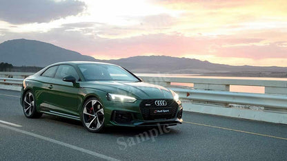 Rs5 Coupe High Res HD HQ Car Posters Home Decor Aesthetic Garage Man Cave For Men Boys Wall Art Poster