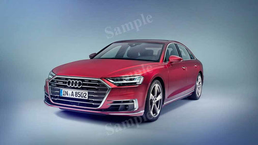 A8 3 Tdi Quattro Red High Res HD HQ Car Posters Home Decor Aesthetic Garage Man Cave For Men Boys Wall Art Poster