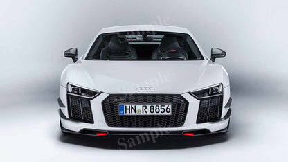 R8 V10 Performance Parts High Res HD HQ Car Posters Home Decor Aesthetic Garage Man Cave For Men Boys Wall Art Poster