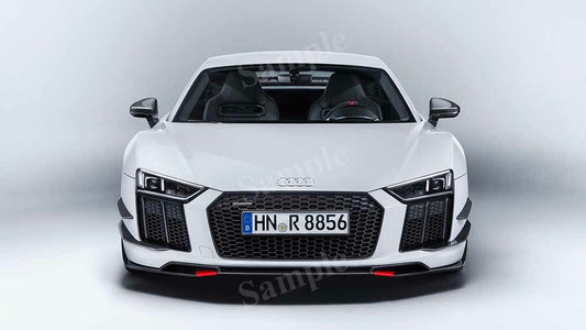 R8 V10 Performance Parts High Res HD HQ Car Posters Home Decor Aesthetic Garage Man Cave For Men Boys Wall Art Poster