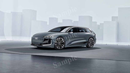A6 Avant E Tron Concept 2022 High Res HD HQ Car Posters Home Decor Aesthetic Garage Man Cave For Men Boys Wall Art Poster