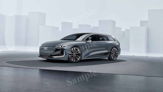 A6 Avant E Tron Concept 2022 High Res HD HQ Car Posters Home Decor Aesthetic Garage Man Cave For Men Boys Wall Art Poster