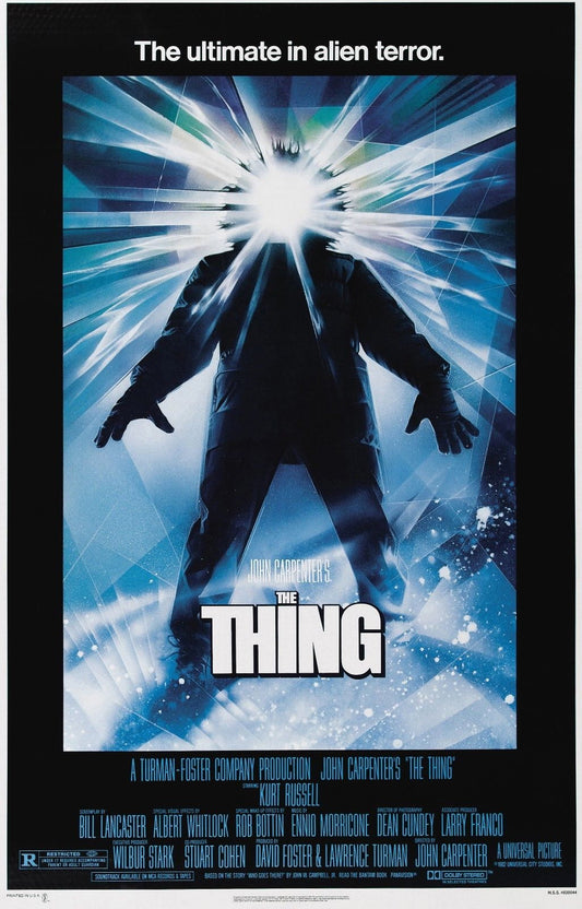 THE THING 1982 Film Retro Movie Vintage Wall Poster