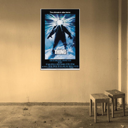 THE THING 1982 Film Retro Movie Vintage Wall Poster