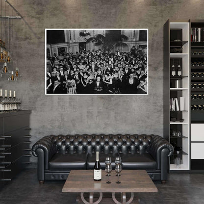 The Shining "Overlook Hotel 4th of July Ball" Film Retro Movie Vintage Wall Poster