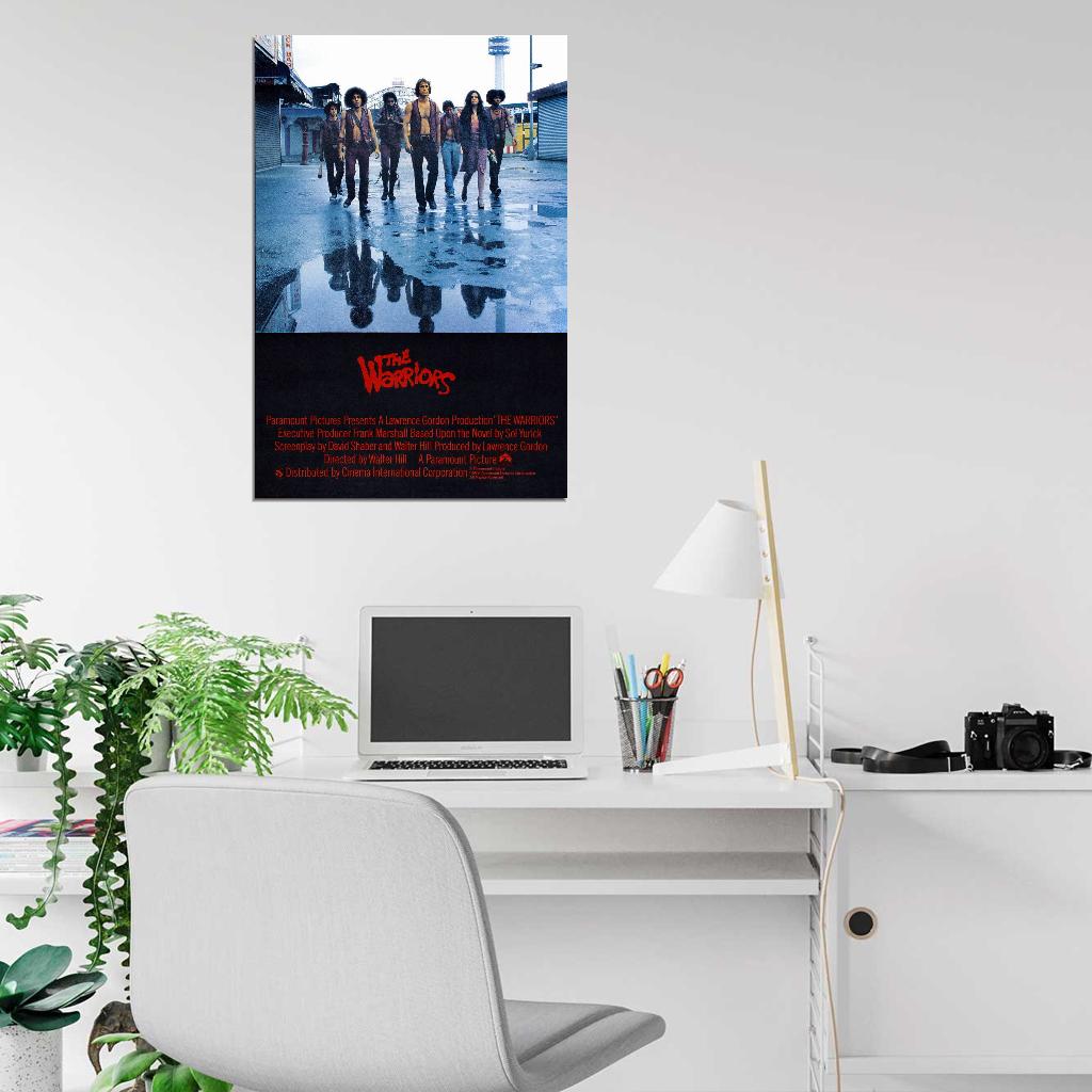 THE WARRIORS 1979 Cult Film NYC Film Retro Movie Vintage Wall Poster