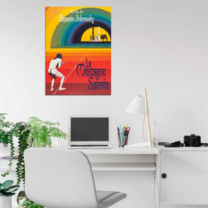 THE HOLY MOUNTAIN European Version Alejandro Film Retro Movie Vintage Wall Poster