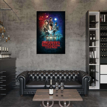 Stranger Things not Chinese Film Retro Movie Vintage Wall Poster