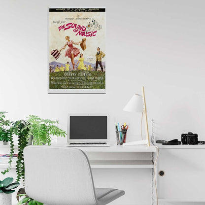 THE SOUND OF MUSIC Film Retro Movie Vintage Wall Poster