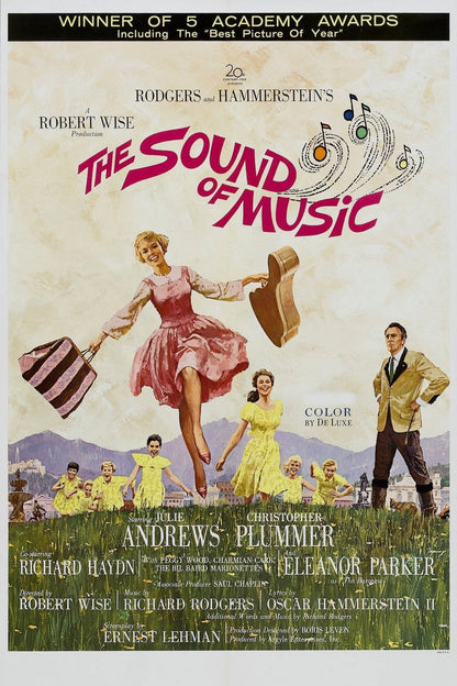 THE SOUND OF MUSIC Film Retro Movie Vintage Wall Poster