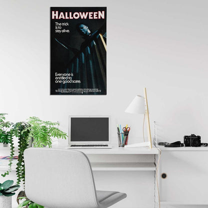 HALLOWEEN 1978 Michael Myers Slasher Film Retro Movie Vintage Wall Poster