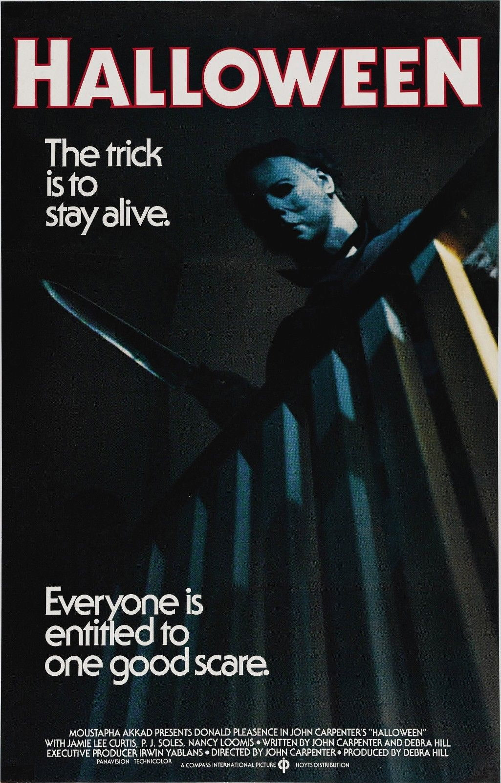 HALLOWEEN 1978 Michael Myers Slasher Film Retro Movie Vintage Wall Poster