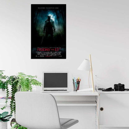 FRIDAY THE 13TH Remake Horror Jason  Film Retro Movie Vintage Wall Poster
