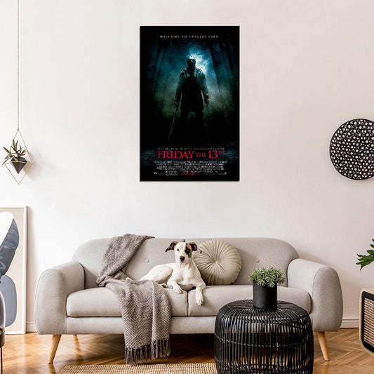 FRIDAY THE 13TH Remake Horror Jason  Film Retro Movie Vintage Wall Poster