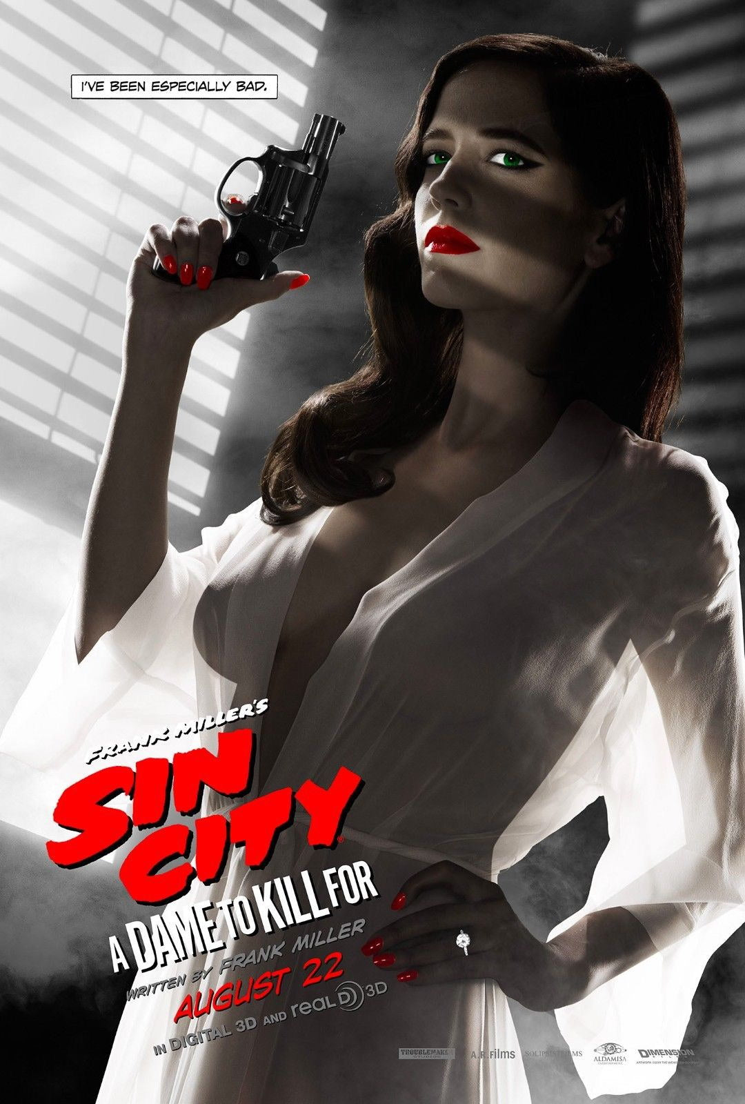 SIN CITY A DAME TO KILL FOR Comic Book BANNED Film Retro Movie Vintage Wall Poster
