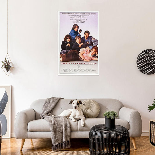 THE BREAKFAST CLUB Film Retro Movie Vintage Wall Poster