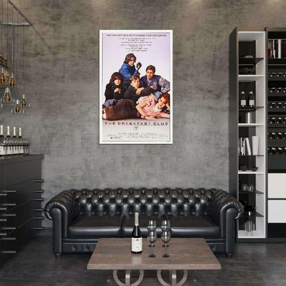 THE BREAKFAST CLUB Film Retro Movie Vintage Wall Poster