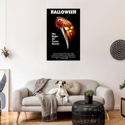HALLOWEEN 1978 - Michael Myers Film Retro Movie Vintage Wall Poster