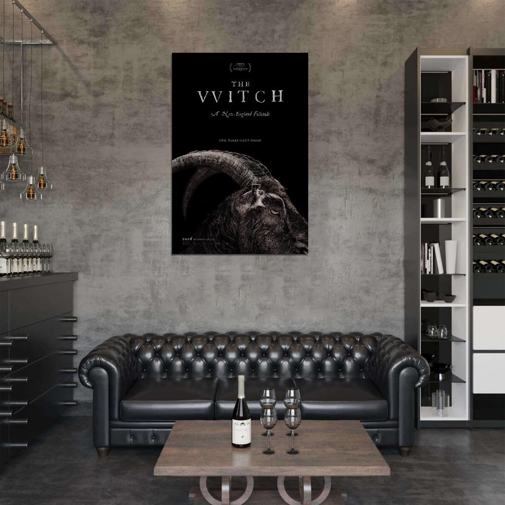 The Witch Horror 2016 Film Retro Movie Vintage Wall Poster