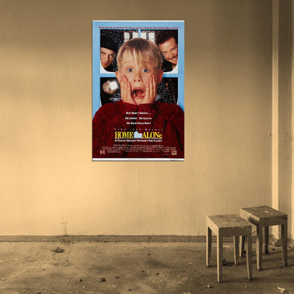 HOME ALONE 1990 Film Retro Movie Vintage Wall Poster