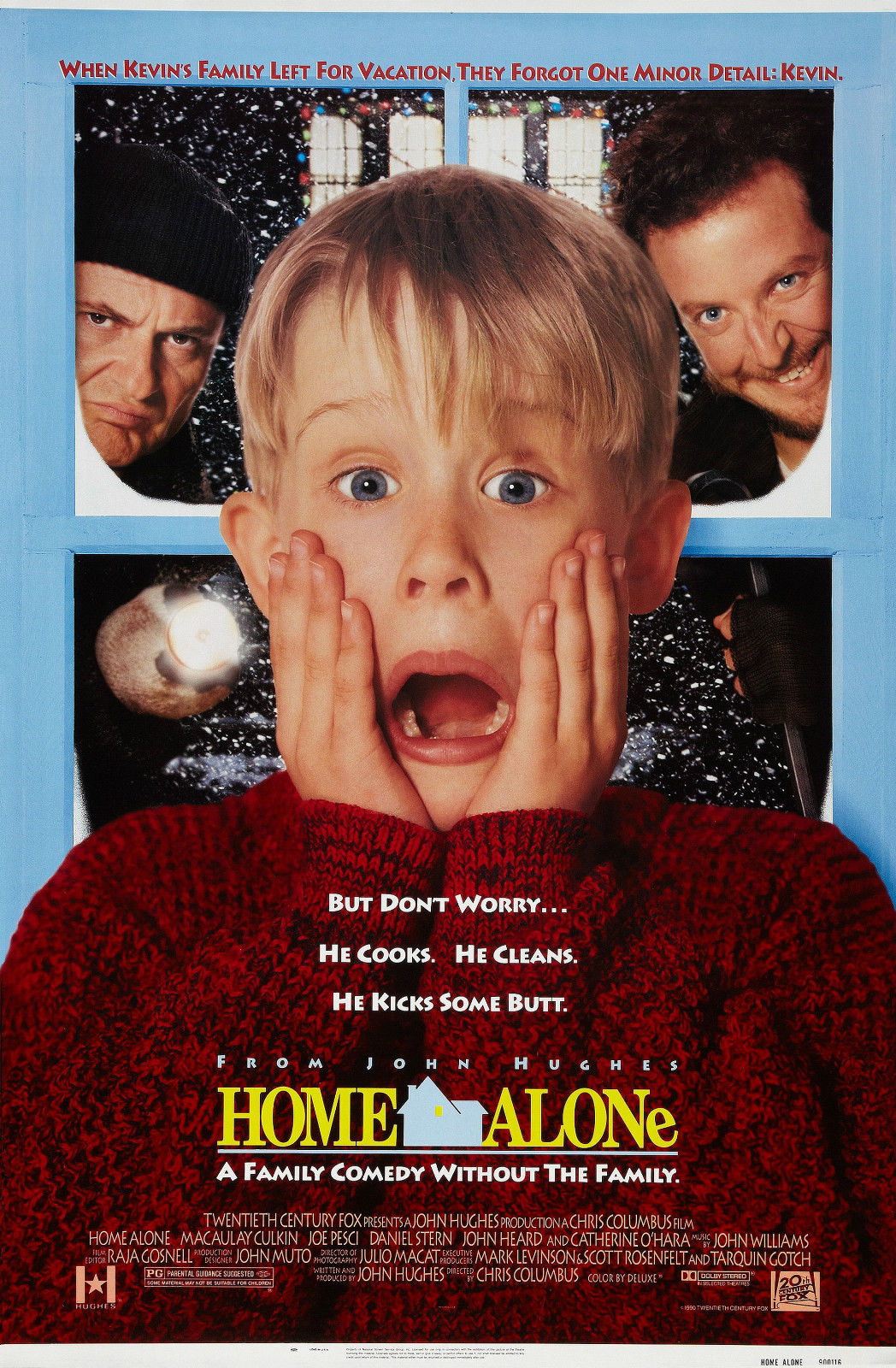 HOME ALONE 1990 Film Retro Movie Vintage Wall Poster