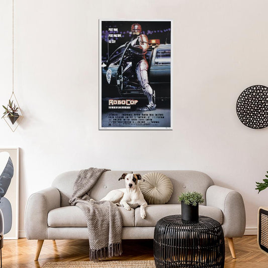 ROBOCOP 1987 Film Retro Movie Vintage Wall Poster