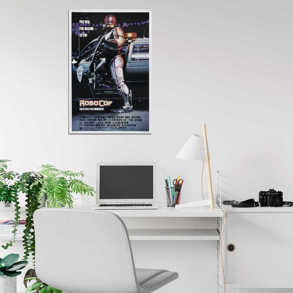 ROBOCOP 1987 Film Retro Movie Vintage Wall Poster