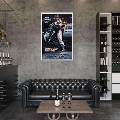ROBOCOP 1987 Film Retro Movie Vintage Wall Poster
