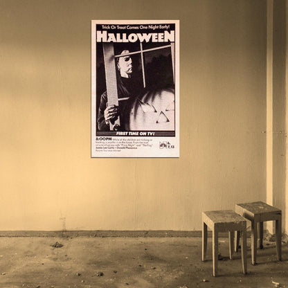 HALLOWEEN Michael Myers John Carpenter Film Retro Movie Vintage Wall Poster