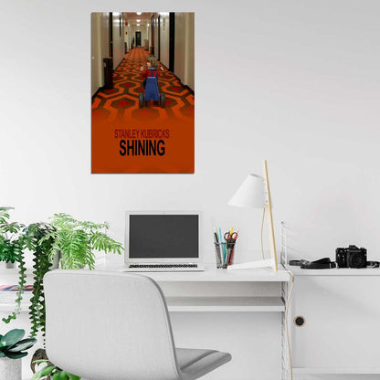 THE SHINING Stanley Kubrick Jack Nicholson Film Retro Movie Vintage Wall Poster