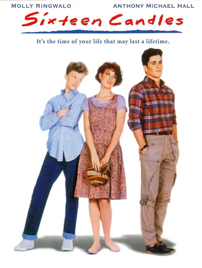 SIXTEEN CANDLES John Hughes Molly Ringwald Film Retro Movie Vintage Wall Poster