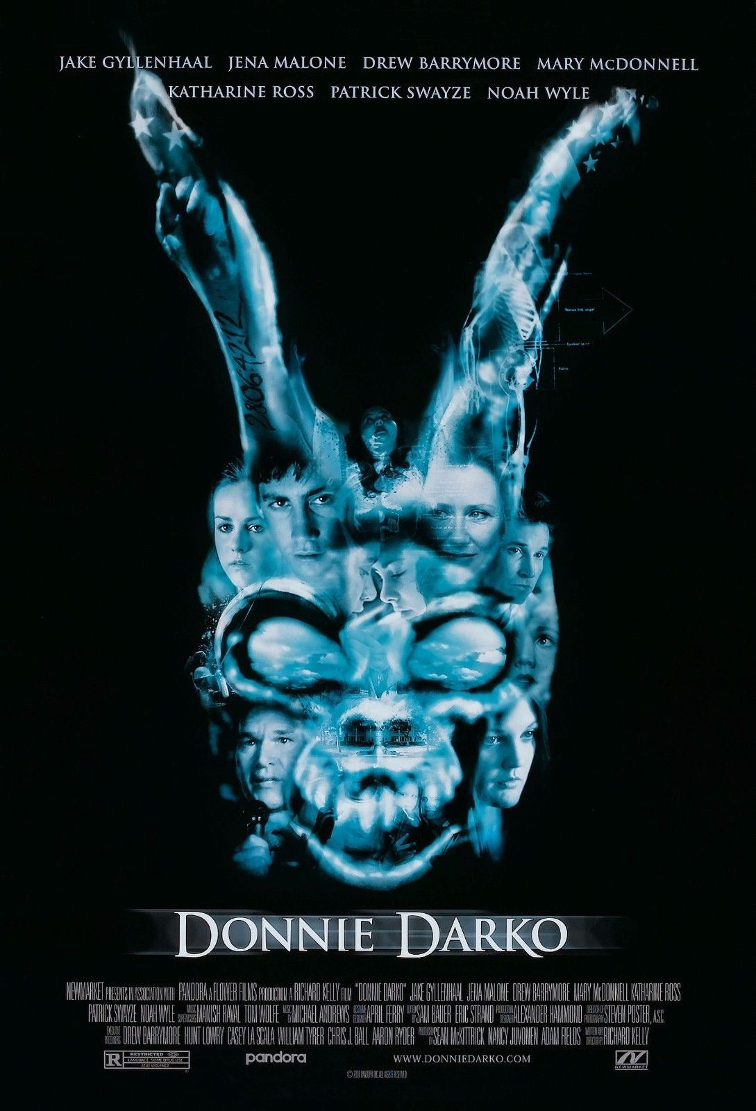 DONNIE DARKO Frank the Bunny Art Film Retro Movie Vintage Wall Poster