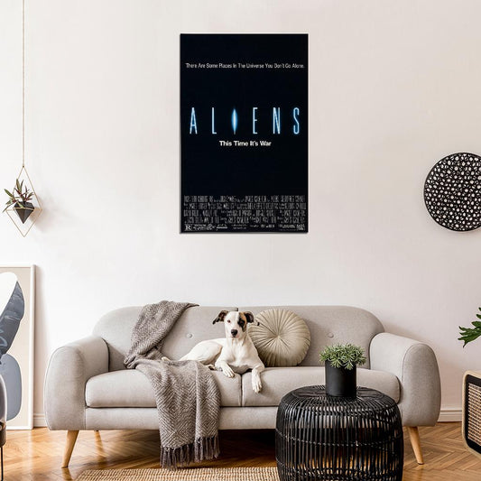 ALIENS Sci Fi Horror Predator Film Retro Movie Vintage Wall Poster