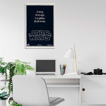 STAR WARS Rare Darth Vader Jedi Film Retro Movie Vintage Wall Poster