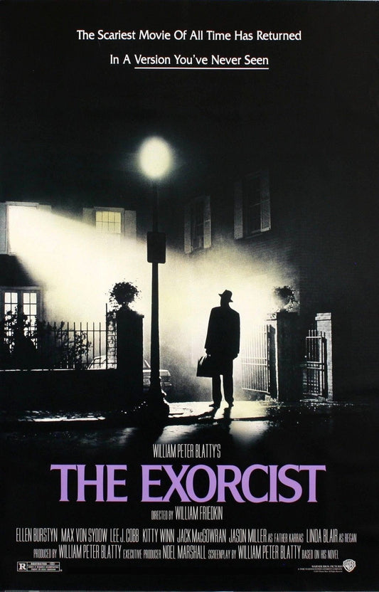 THE EXORCIST 1973 Horror Film Retro Movie Vintage Wall Poster