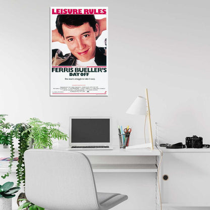 FERRIS BUELLER'S DAY OFF Film Retro Movie Vintage Wall Poster