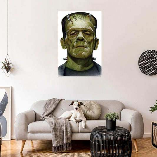 FRANKENSTEIN Vampires Universal Monsters Film Retro Movie Vintage Wall Poster