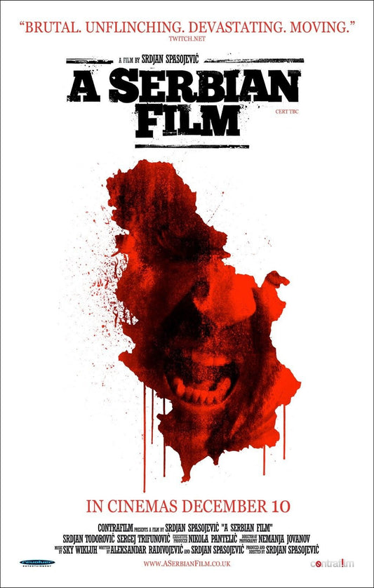 A SERBIAN FILM Milos  Film Retro Movie Vintage Wall Poster
