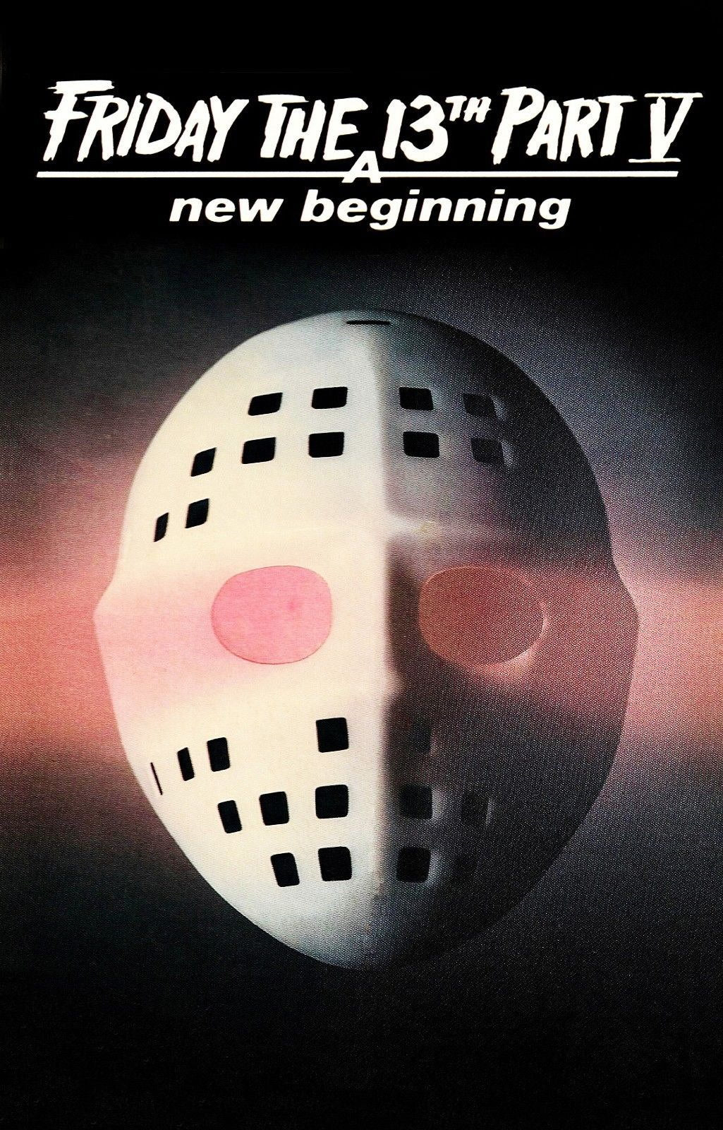 FRIDAY THE 13TH PART V A NEW BEGINNING  Film Retro Movie Vintage Wall Poster