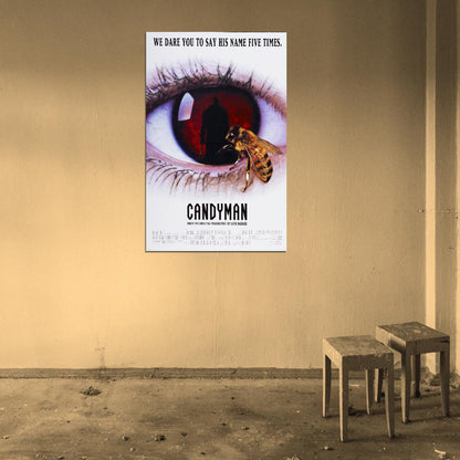 CANDYMAN Horror Film Retro Movie Vintage Wall Poster