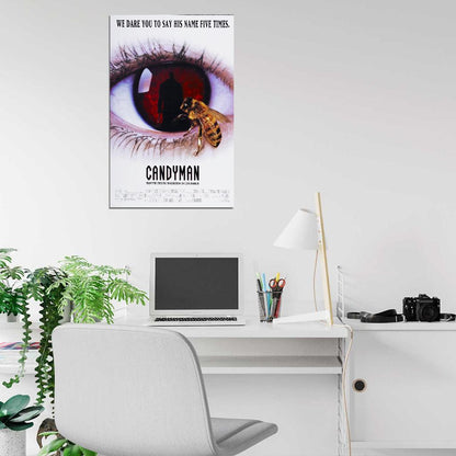 CANDYMAN Horror Film Retro Movie Vintage Wall Poster