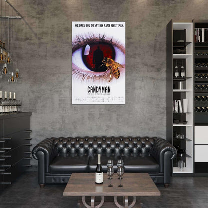 CANDYMAN Horror Film Retro Movie Vintage Wall Poster