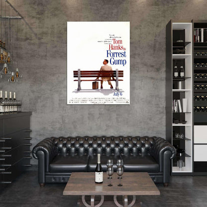 FORREST GUMP Film Retro Movie Vintage Wall Poster
