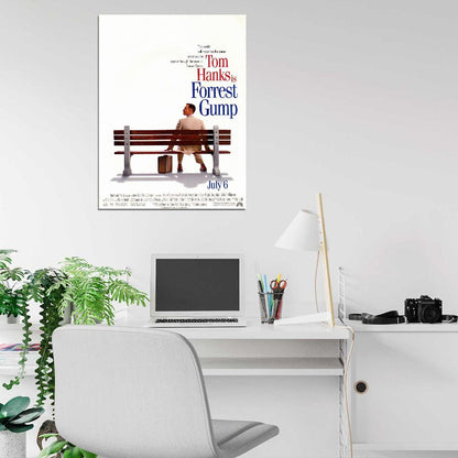 FORREST GUMP Film Retro Movie Vintage Wall Poster