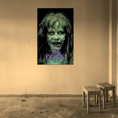 THE EXORCIST 1973 Film Retro Movie Vintage Wall Poster