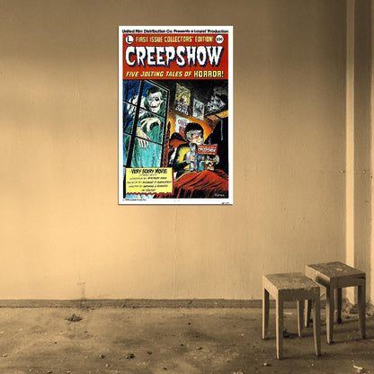 CREEPSHOW 1982 Horror Film Retro Movie Vintage Wall Poster