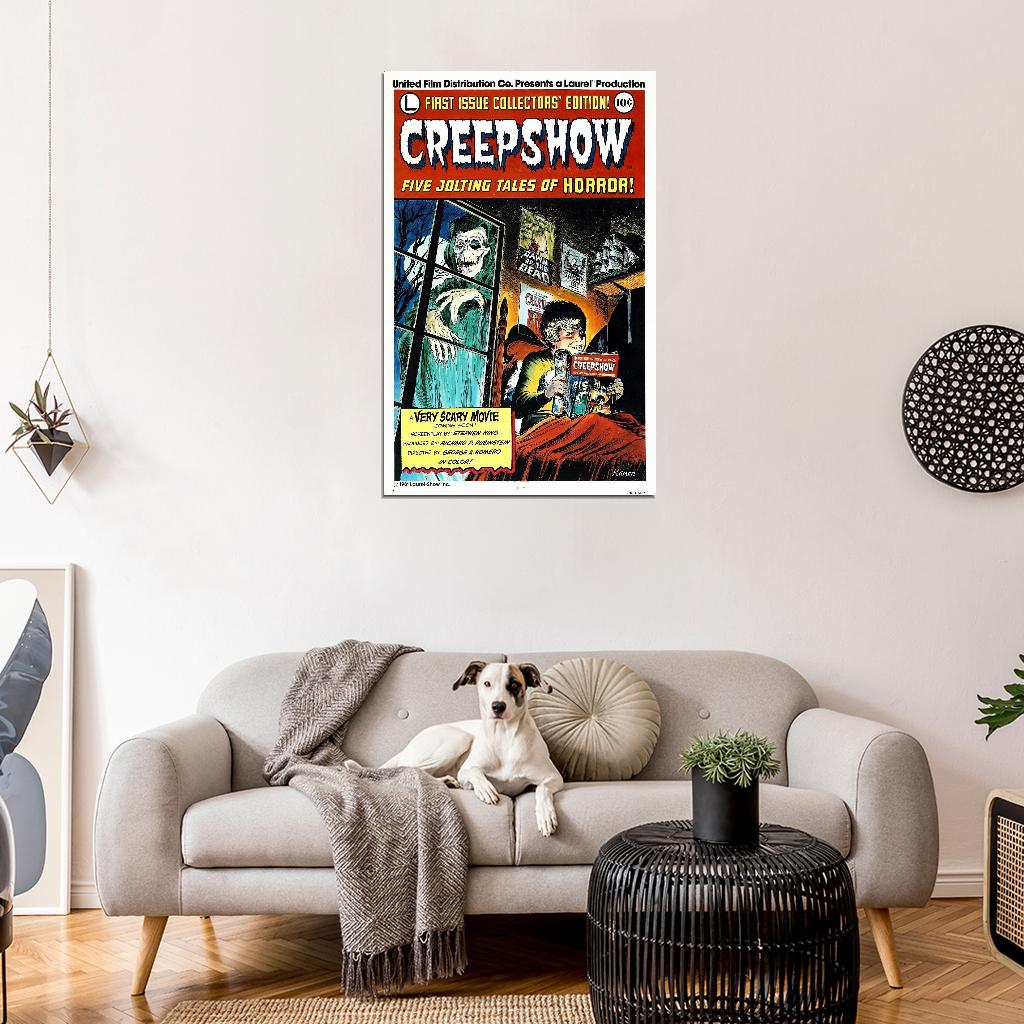 CREEPSHOW 1982 Horror Film Retro Movie Vintage Wall Poster