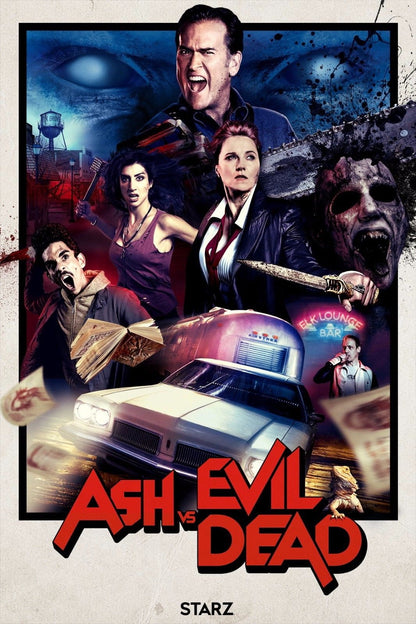 ASH vs THE EVIL DEAD Season 2 2016 Horror Film Retro Movie Vintage Wall Poster