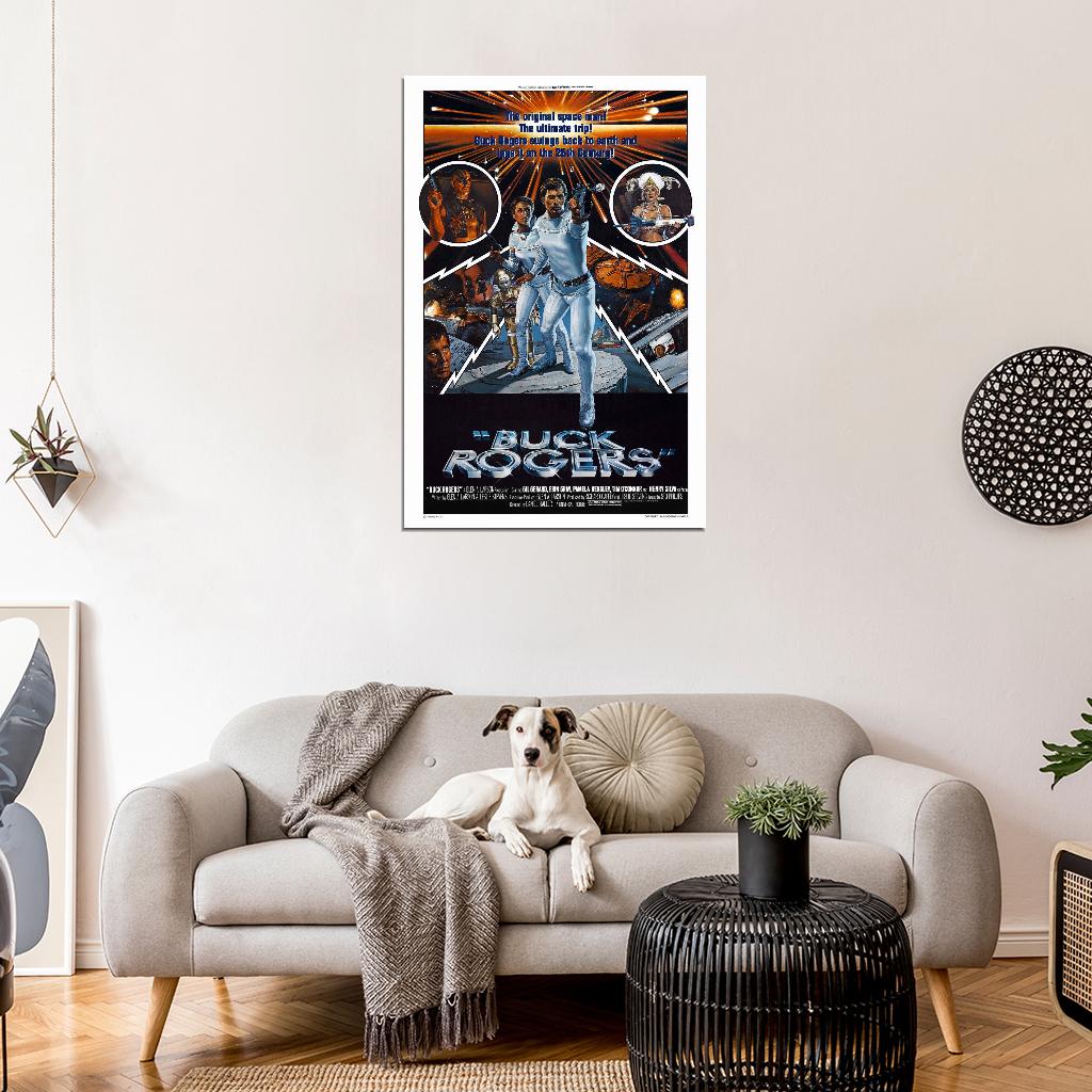 BUCK ROGERS IN THE25th CENTURY Classic Star Trek Film Retro Movie Vintage Wall Poster