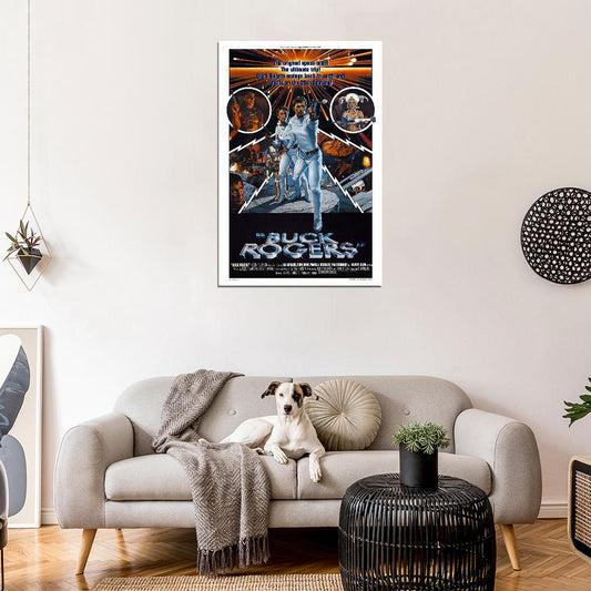 BUCK ROGERS IN THE25th CENTURY Classic Star Trek Film Retro Movie Vintage Wall Poster